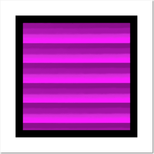 Rich Purple Stripes Posters and Art